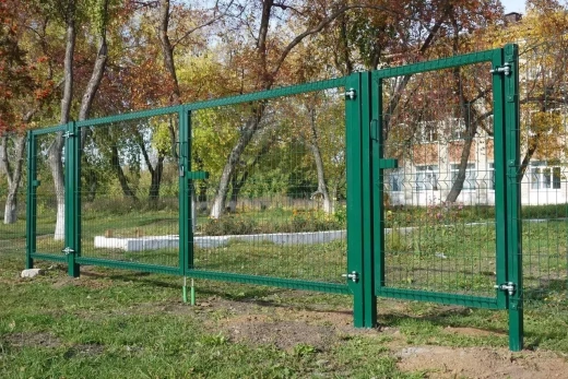 Ворота 3D распашные